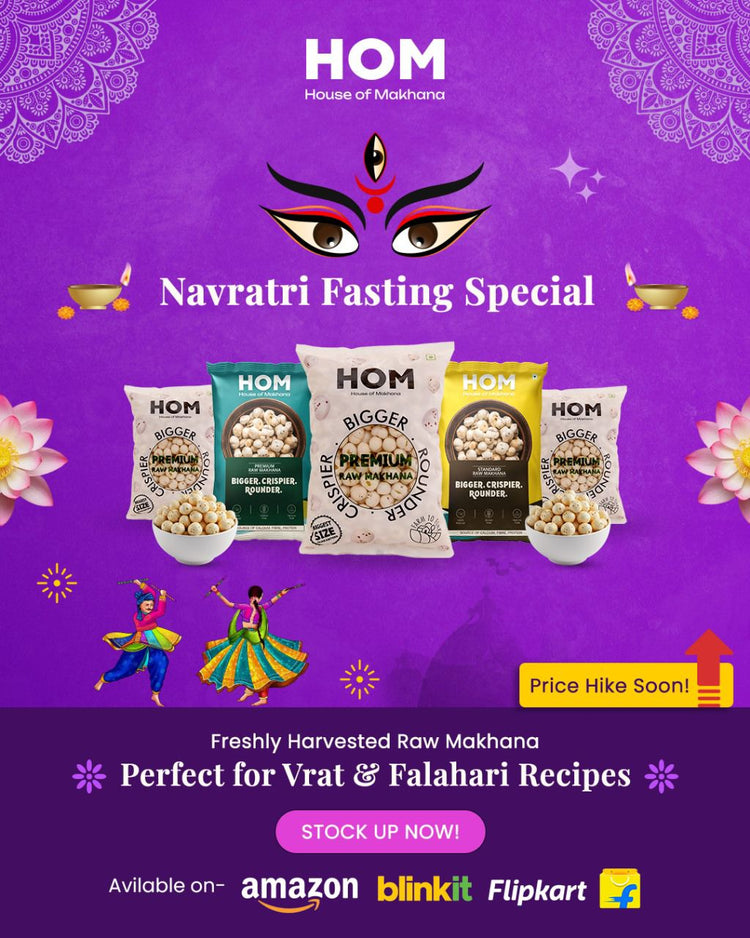 Navratri Special – Raw Makhana