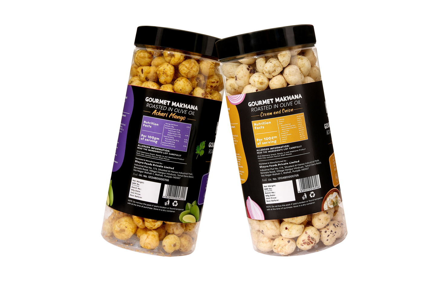 Jar Combo - Pack of 2 (Achari Mango, Cream & Onion)