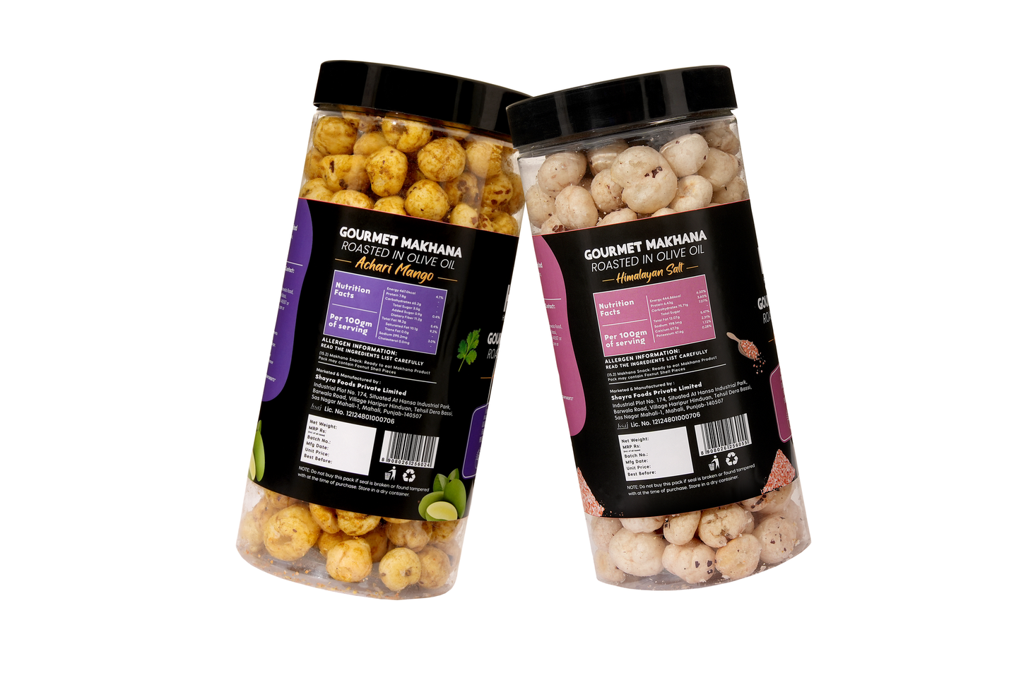 Jar Combo - Pack of 2 (Achari Mango, Himalayan Salt)