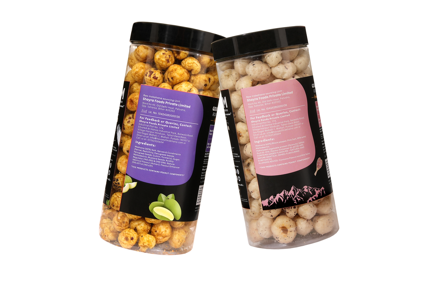 Jar Combo - Pack of 2 (Achari Mango, Himalayan Salt & Pepper)