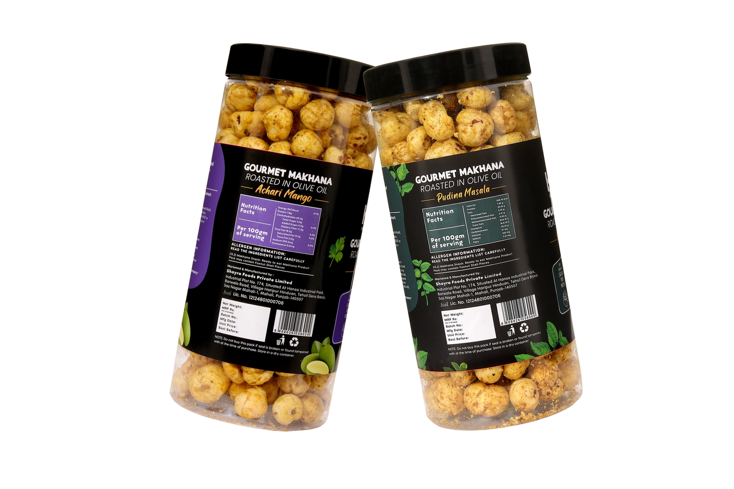 Jar Combo - Pack of 2 (Achari Mango, Mint)
