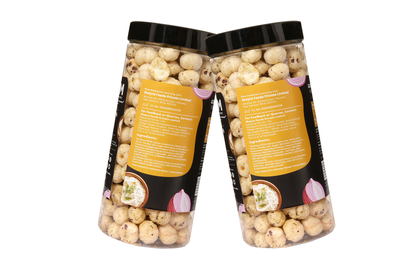 Jar Combo - Pack of 2 (Cream & Onion, Cream & Onion)