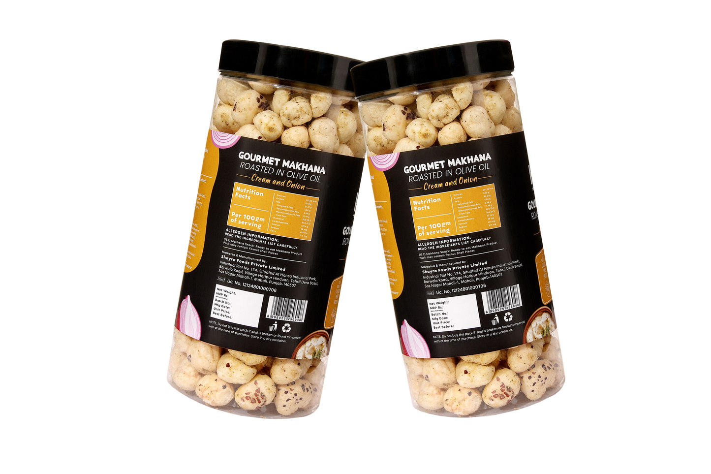 Jar Combo - Pack of 2 (Cream & Onion, Cream & Onion)
