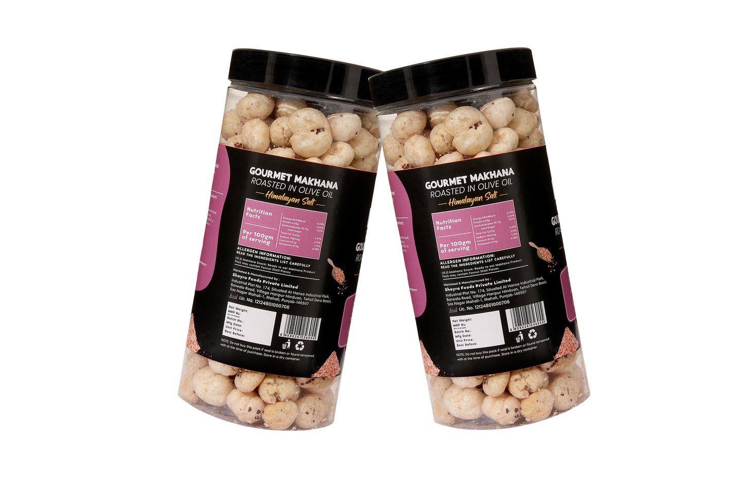 Jar Combo - Pack of 2 (Himalayan Salt, Himalayan Salt)