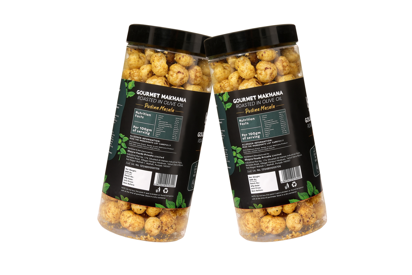 Jar Combo - Pack of 2 (Pudina Masala, Pudina Masala)