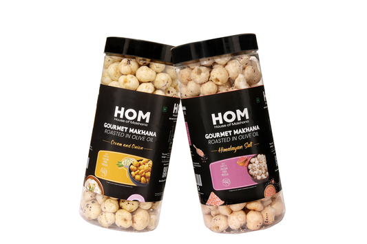 Raw Makhana - Pack of 5 – Healthy Roasted Makhana Snack