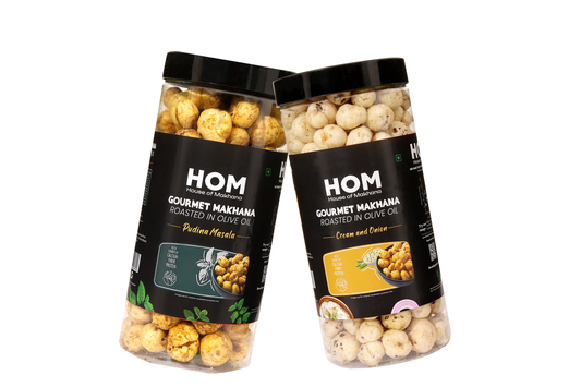 Raw Makhana - Pack of 5 – Healthy Roasted Makhana Snack