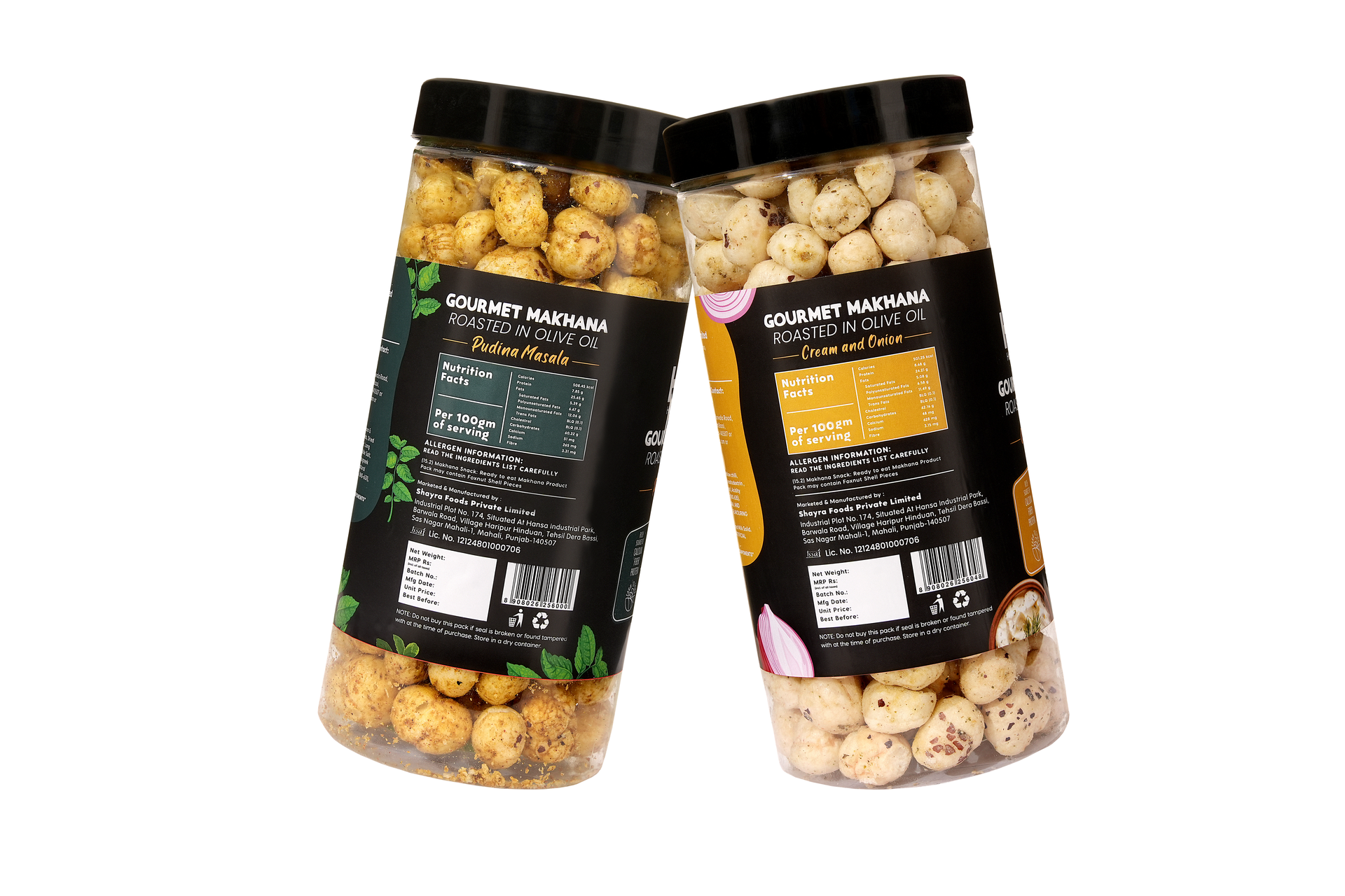 Raw Makhana - Pack of 5 – Healthy Roasted Makhana Snack