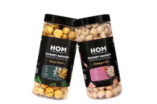 Raw Makhana - Pack of 5 – Healthy Roasted Makhana Snack