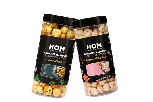 Raw Makhana - Pack of 5 – Healthy Roasted Makhana Snack