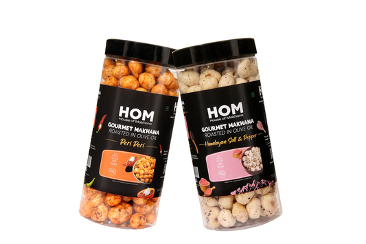 Raw Makhana - Pack of 5 – Healthy Roasted Makhana Snack