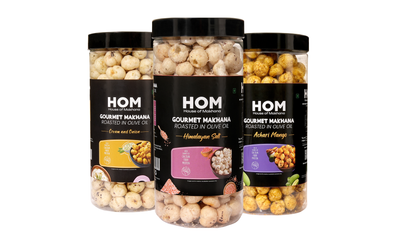 Raw Makhana - Pack of 5 – Healthy Roasted Makhana Snack