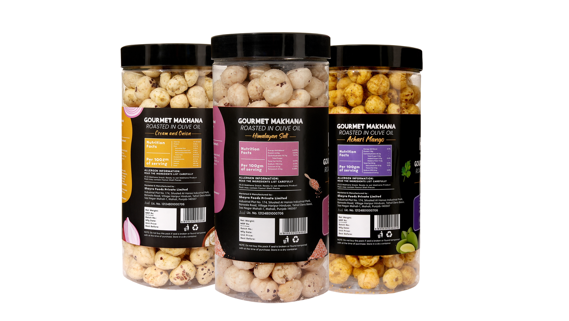 Raw Makhana - Pack of 5 – Healthy Roasted Makhana Snack
