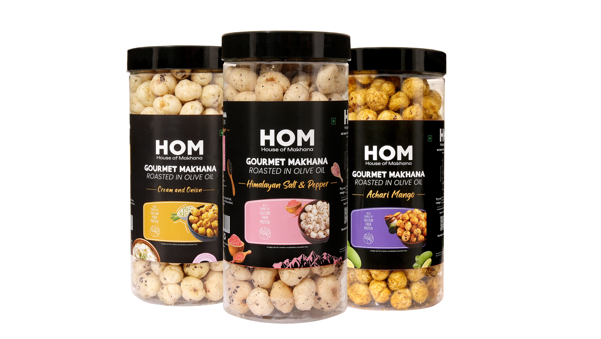 Raw Makhana - Pack of 5 – Healthy Roasted Makhana Snack