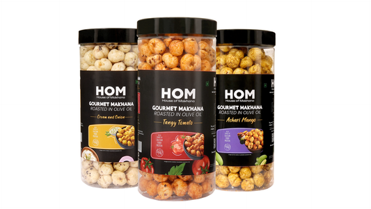 Raw Makhana - Pack of 5 – Healthy Roasted Makhana Snack