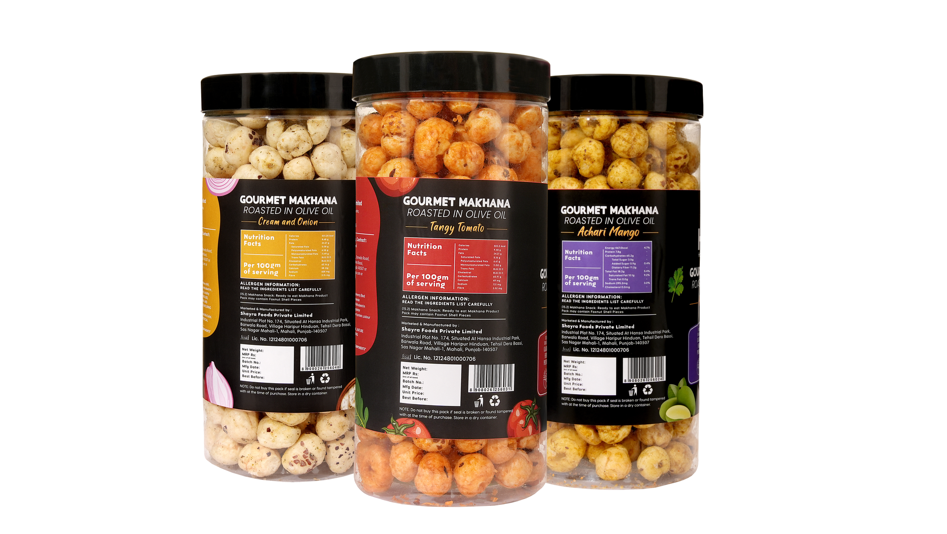 Raw Makhana - Pack of 5 – Healthy Roasted Makhana Snack