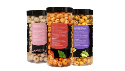 Raw Makhana - Pack of 5 – Healthy Roasted Makhana Snack