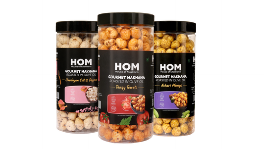 Raw Makhana - Pack of 5 – Healthy Roasted Makhana Snack