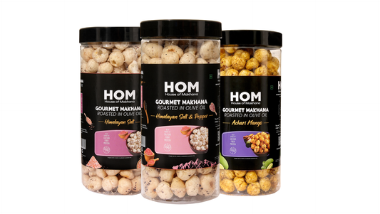 Raw Makhana - Pack of 5 – Healthy Roasted Makhana Snack