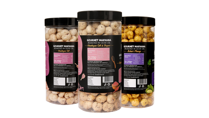 Raw Makhana - Pack of 5 – Healthy Roasted Makhana Snack
