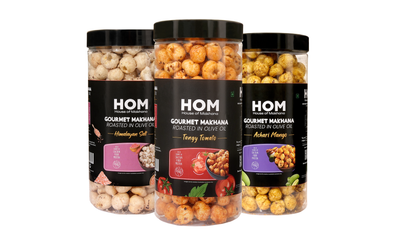 Raw Makhana - Pack of 5 – Healthy Roasted Makhana Snack
