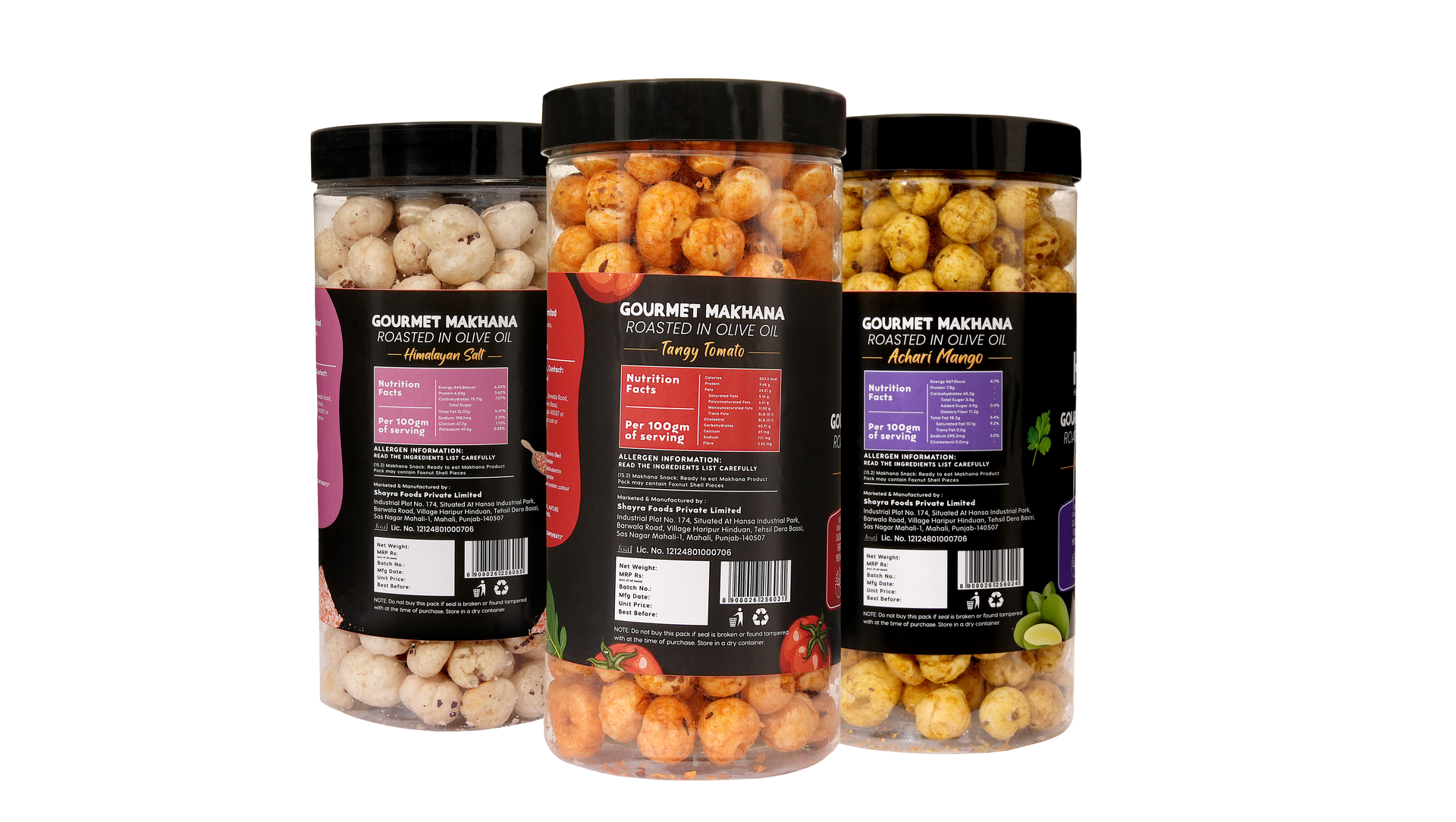 Raw Makhana - Pack of 5 – Healthy Roasted Makhana Snack