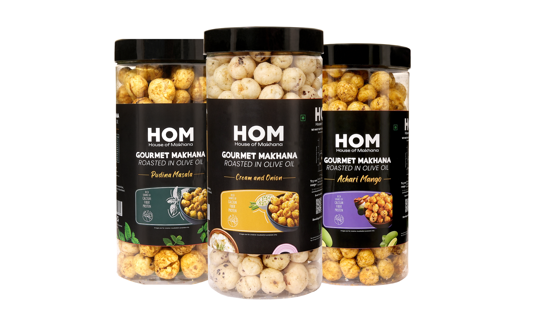 Raw Makhana - Pack of 5 – Healthy Roasted Makhana Snack