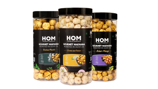 Raw Makhana - Pack of 5 – Healthy Roasted Makhana Snack