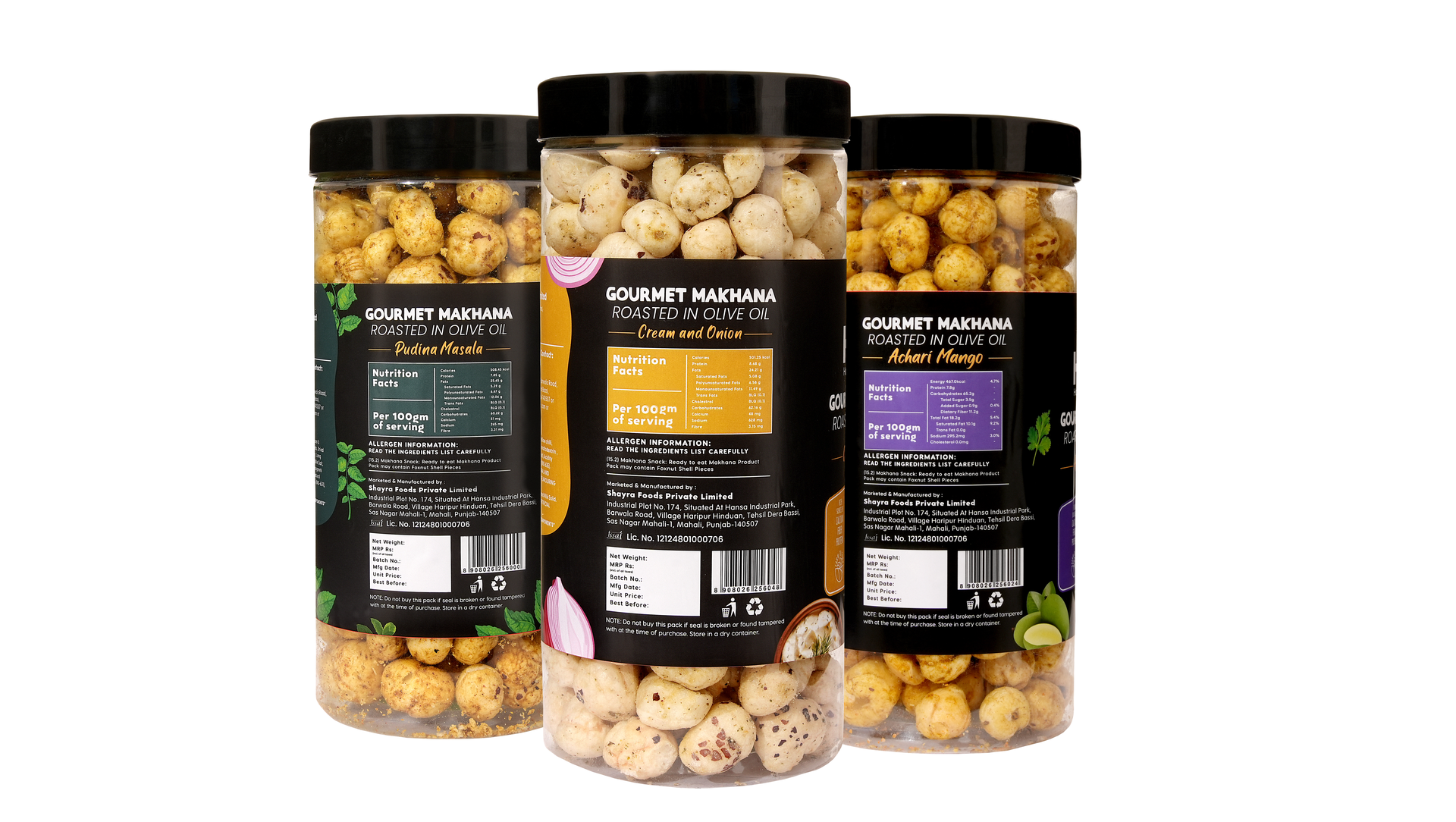 Raw Makhana - Pack of 5 – Healthy Roasted Makhana Snack