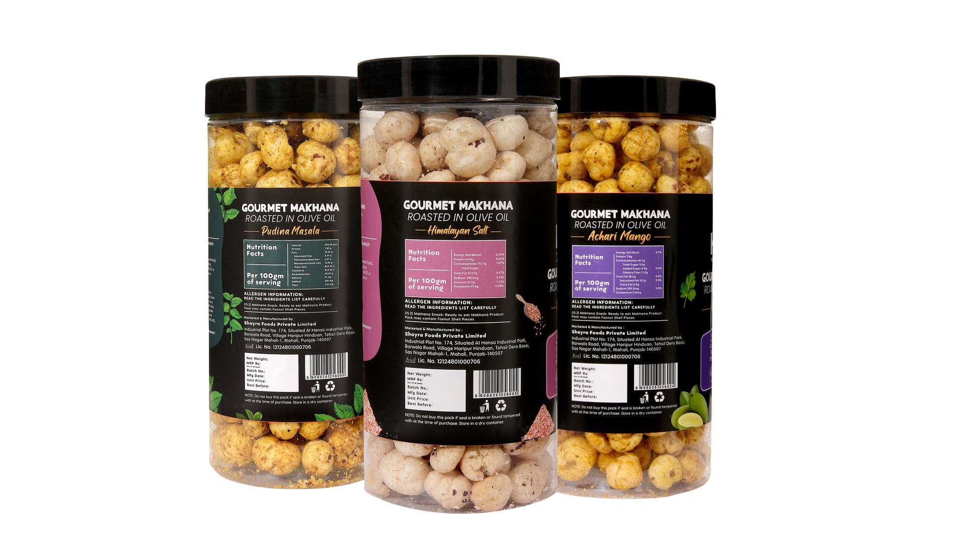 Raw Makhana - Pack of 5 – Healthy Roasted Makhana Snack