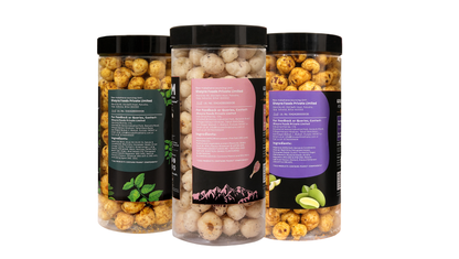 Raw Makhana - Pack of 5 – Healthy Roasted Makhana Snack