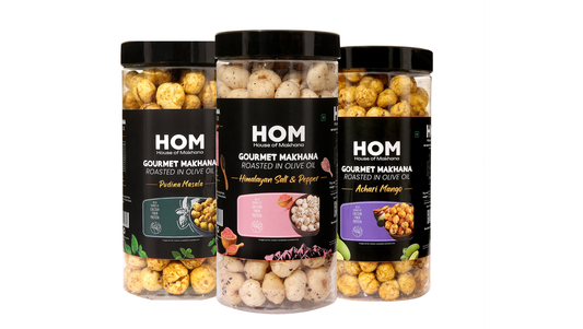 Raw Makhana - Pack of 5 – Healthy Roasted Makhana Snack