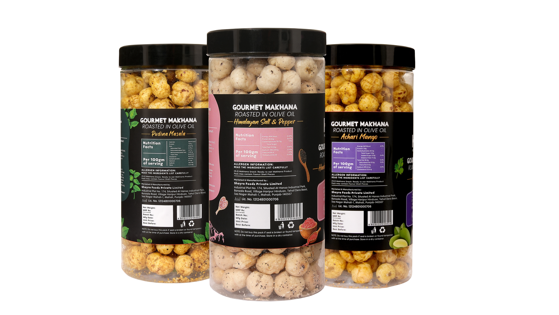 Raw Makhana - Pack of 5 – Healthy Roasted Makhana Snack