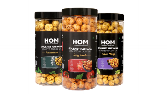 Raw Makhana - Pack of 5 – Healthy Roasted Makhana Snack