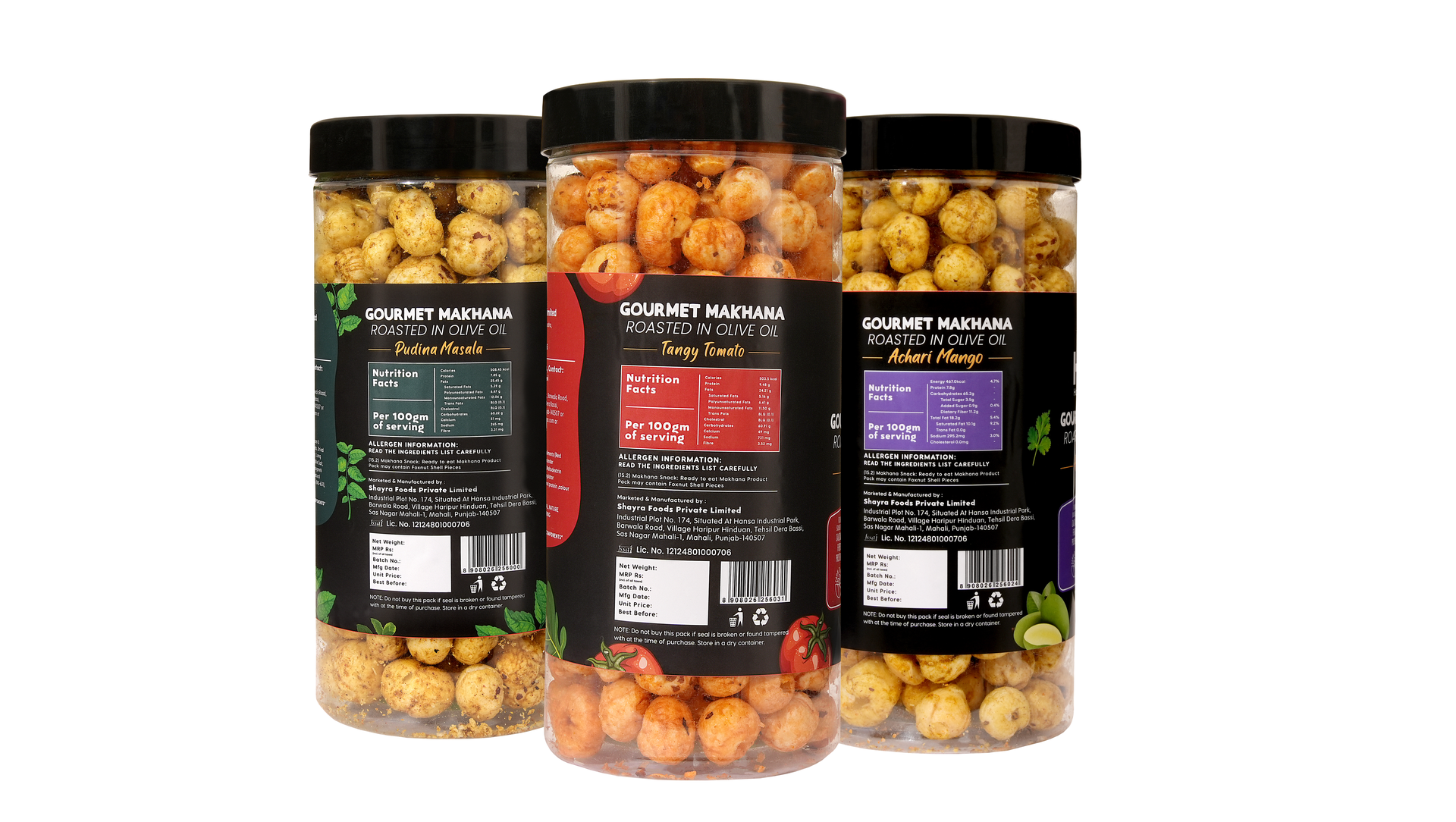 Raw Makhana - Pack of 5 – Healthy Roasted Makhana Snack