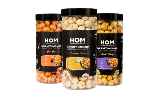Raw Makhana - Pack of 5 – Healthy Roasted Makhana Snack