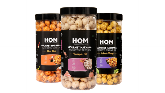 Raw Makhana - Pack of 5 – Healthy Roasted Makhana Snack