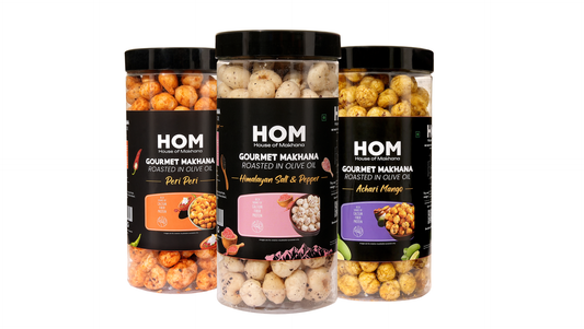 Raw Makhana - Pack of 5 – Healthy Roasted Makhana Snack