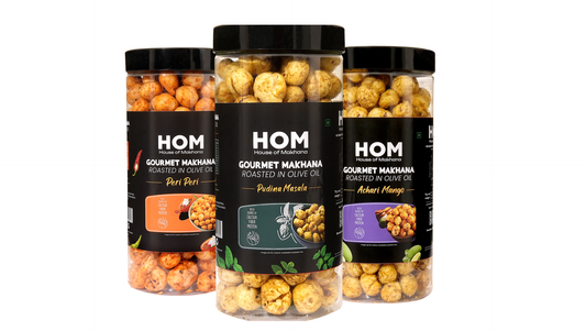 Raw Makhana - Pack of 5 – Healthy Roasted Makhana Snack