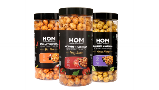 Raw Makhana - Pack of 5 – Healthy Roasted Makhana Snack