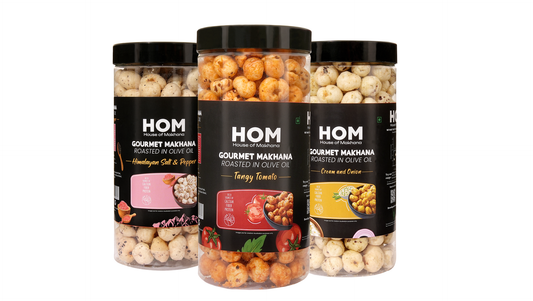Raw Makhana - Pack of 5 – Healthy Roasted Makhana Snack