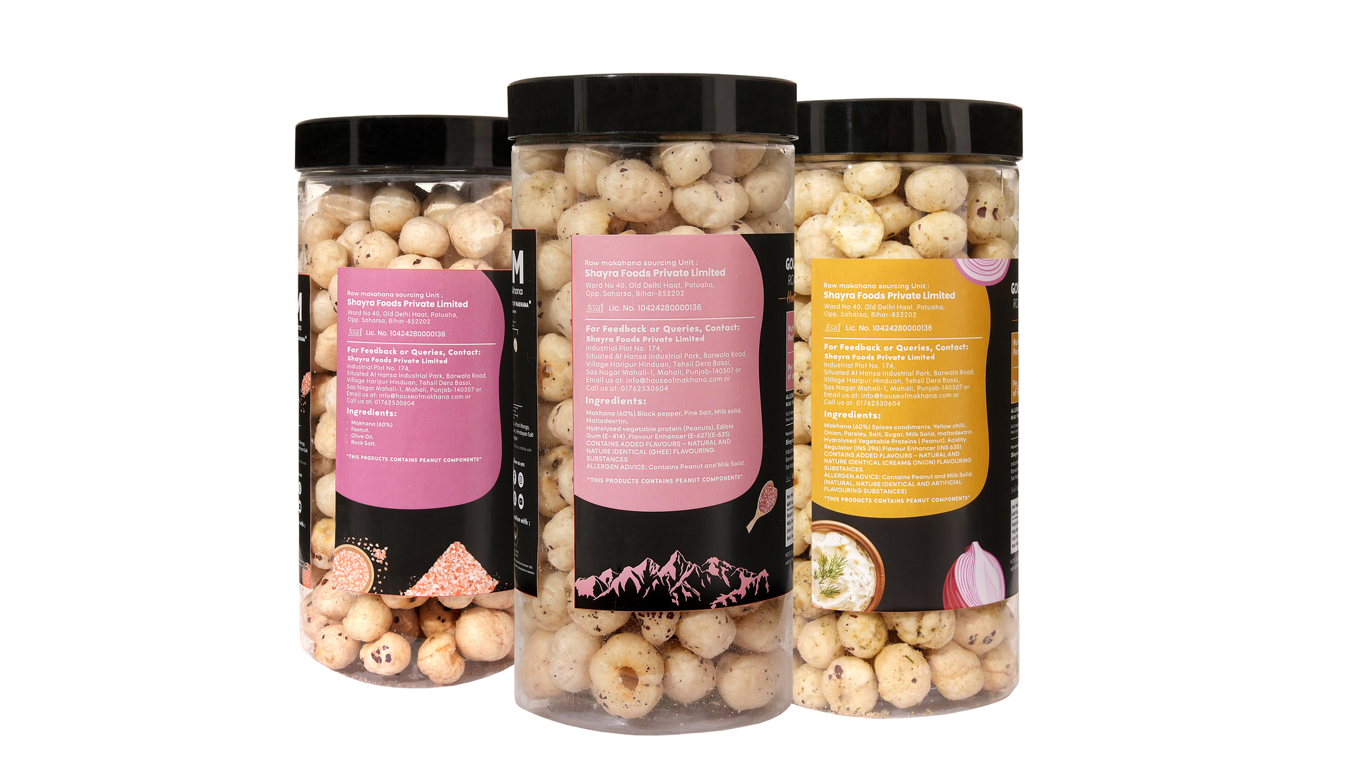 Raw Makhana - Pack of 5 – Healthy Roasted Makhana Snack