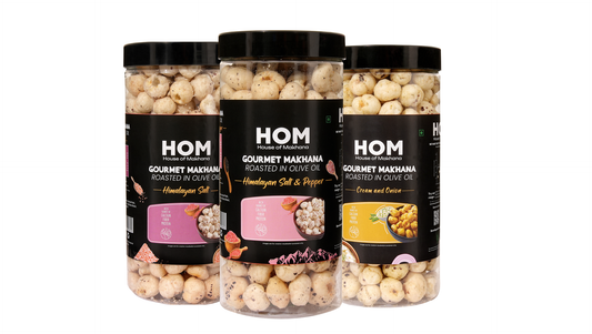 Raw Makhana - Pack of 5 – Healthy Roasted Makhana Snack