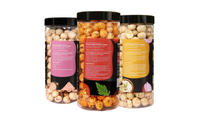 Raw Makhana - Pack of 5 – Healthy Roasted Makhana Snack