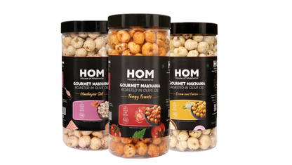Raw Makhana - Pack of 5 – Healthy Roasted Makhana Snack