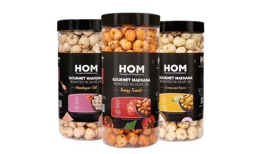 Raw Makhana - Pack of 5 – Healthy Roasted Makhana Snack