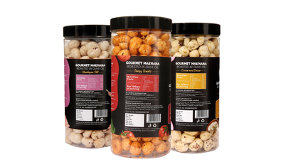Raw Makhana - Pack of 5 – Healthy Roasted Makhana Snack