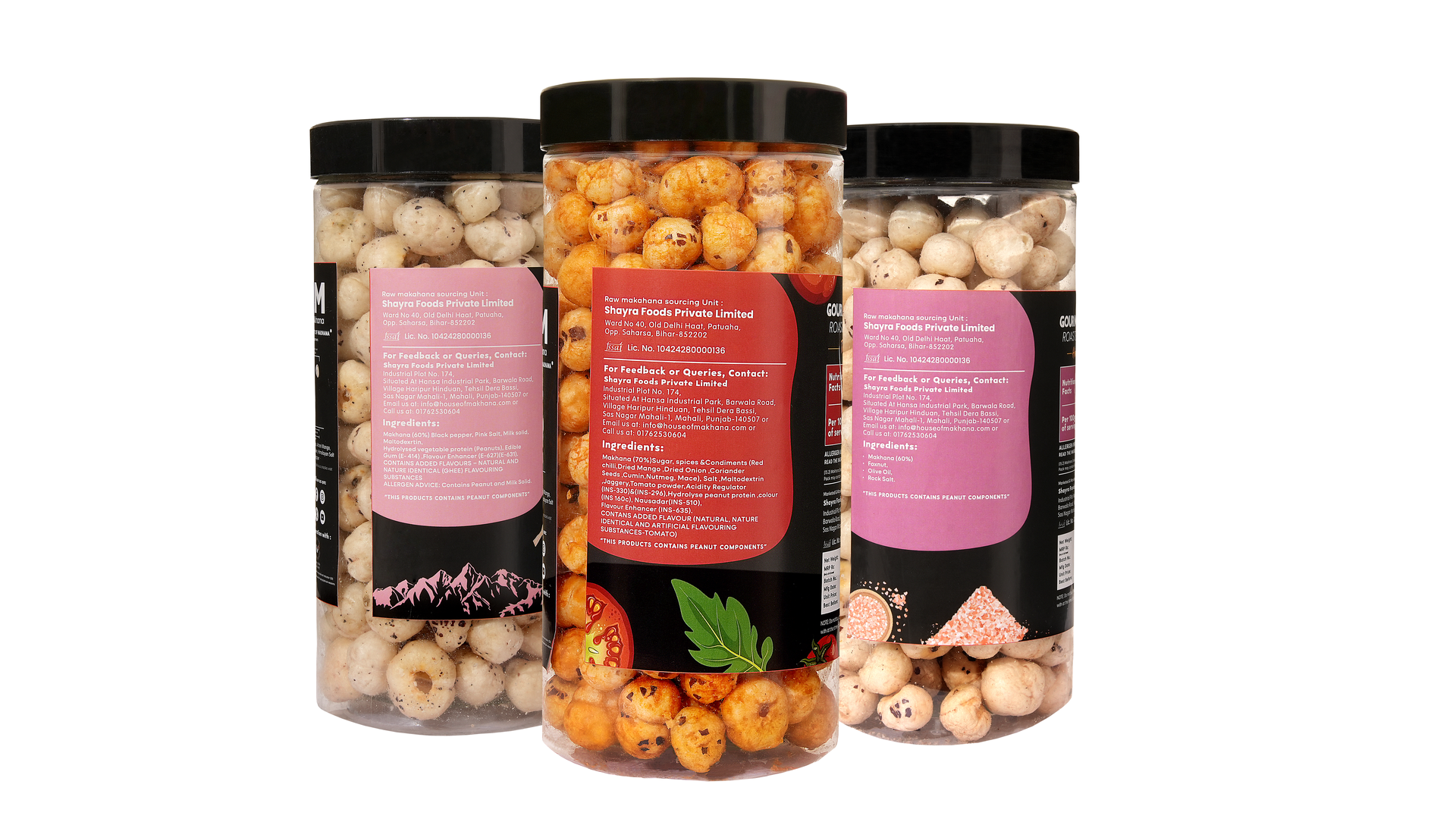 Raw Makhana - Pack of 5 – Healthy Roasted Makhana Snack