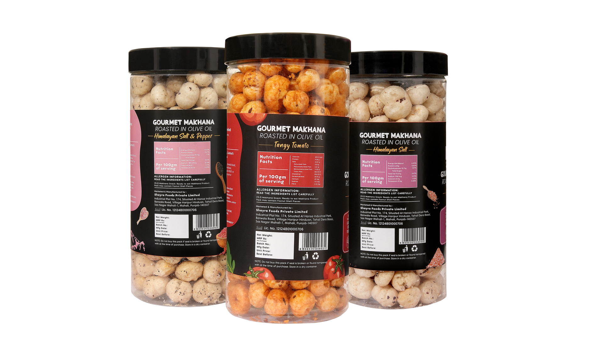 Raw Makhana - Pack of 5 – Healthy Roasted Makhana Snack