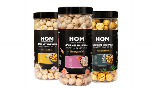 Raw Makhana - Pack of 5 – Healthy Roasted Makhana Snack
